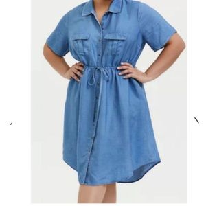 Size 0: Torrid Denim Dress